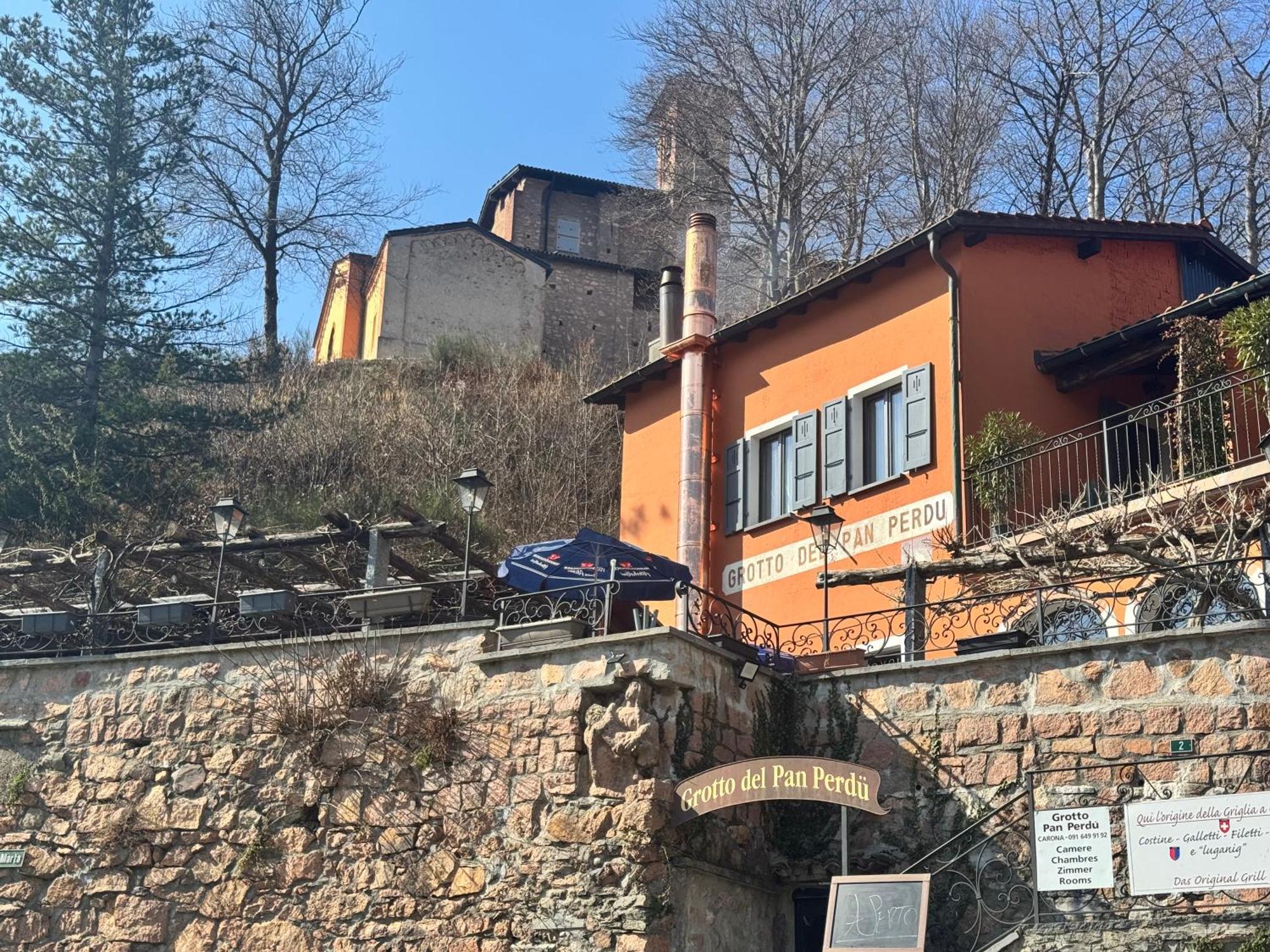 Grotto Del Pan Perdue Bed & Breakfast Lugano Exterior photo